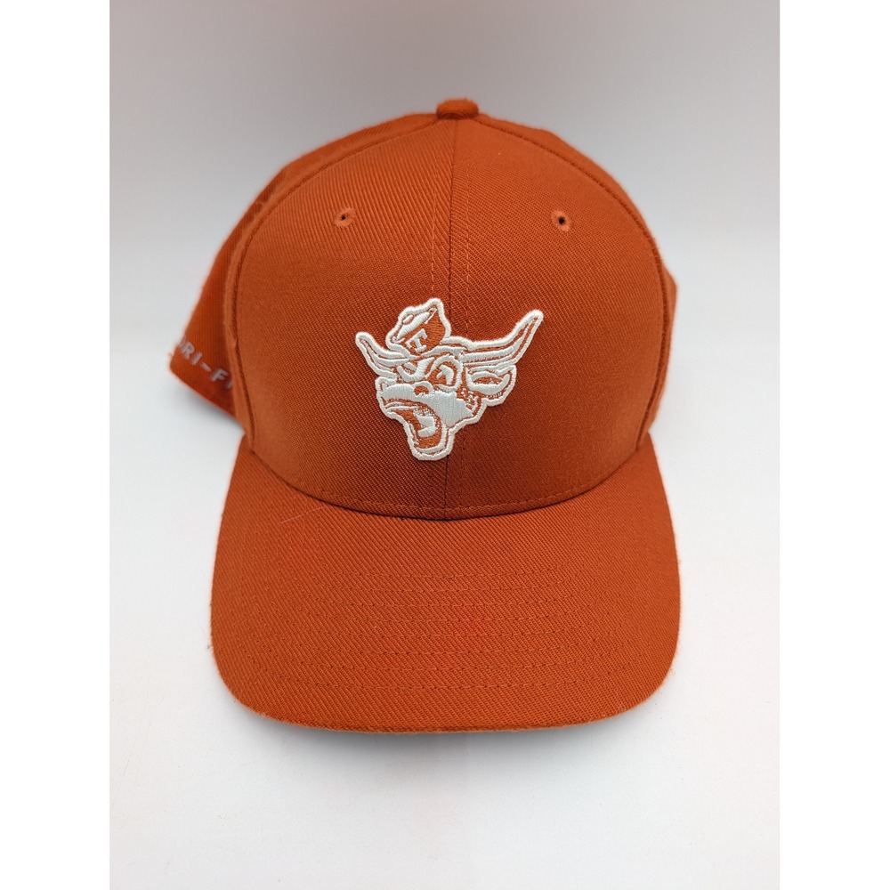 Nike Mens Hat S/M Classic 99 Dri FIT Texas Longhorns Sailor Bevo Burnt Orange